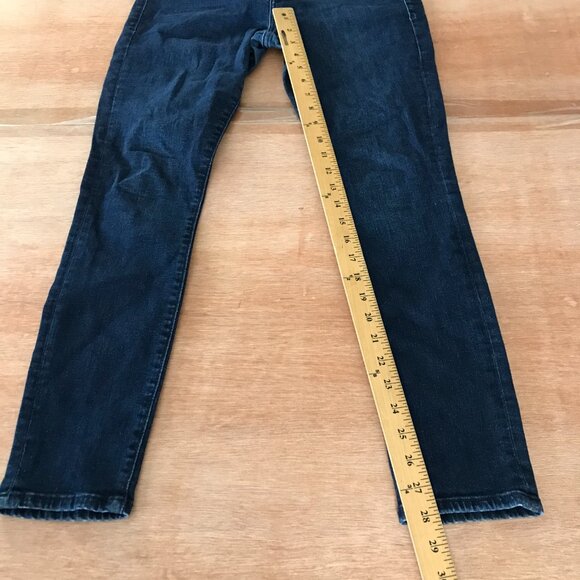 Good American Good Legs Skinny Jeans Women 12/31 Blue High Rise GL873T Blue224 - Picture 6 of 12